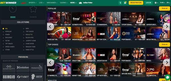 BetWinner Online Casino Your Gateway to Ultimate Gaming Adventure