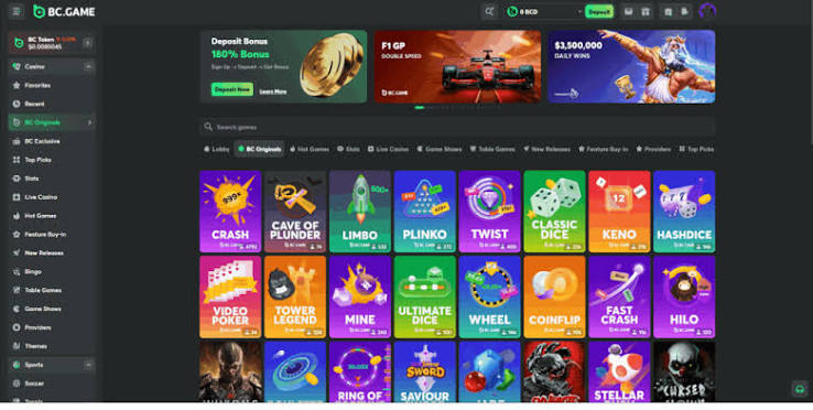 Discover the Thrills of BC.CO Cryptocurrency Online Casino